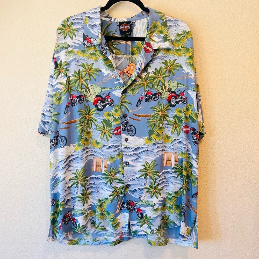 Sold Harley Davidson Hawaii Vintage Motorcycle Shirt XXL